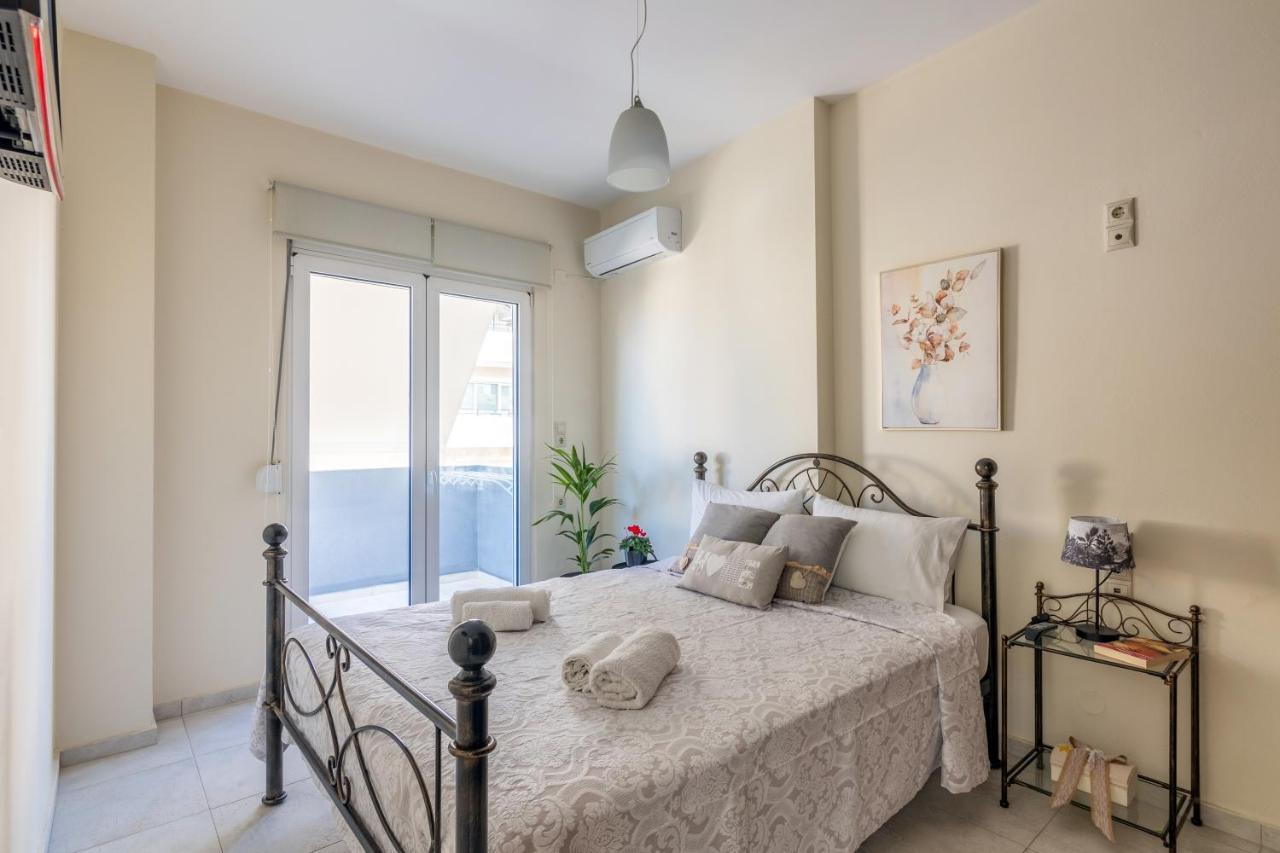 Bright & Modern Apt With View Heraclión Exterior foto